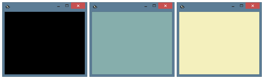 Пользователь может задавать любой цвет фона для формы текущей клавиши