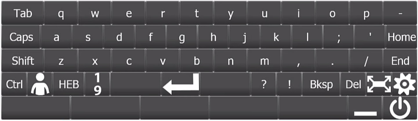 pc virtual keyboard predictive text