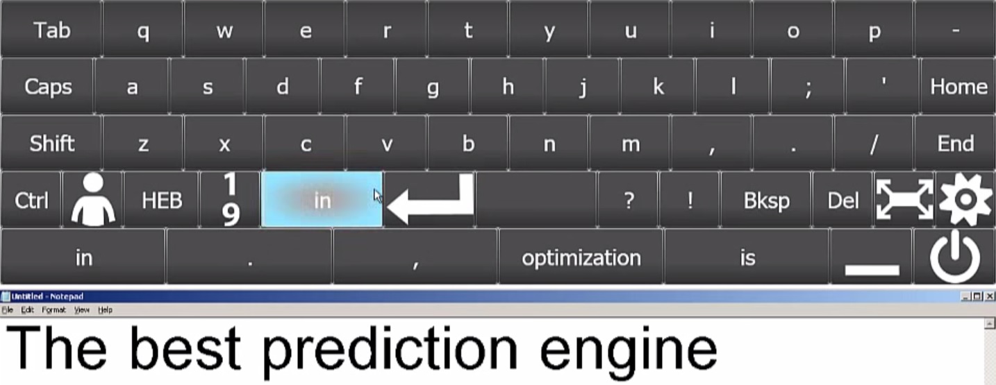 Click2Speak Prediction Engine